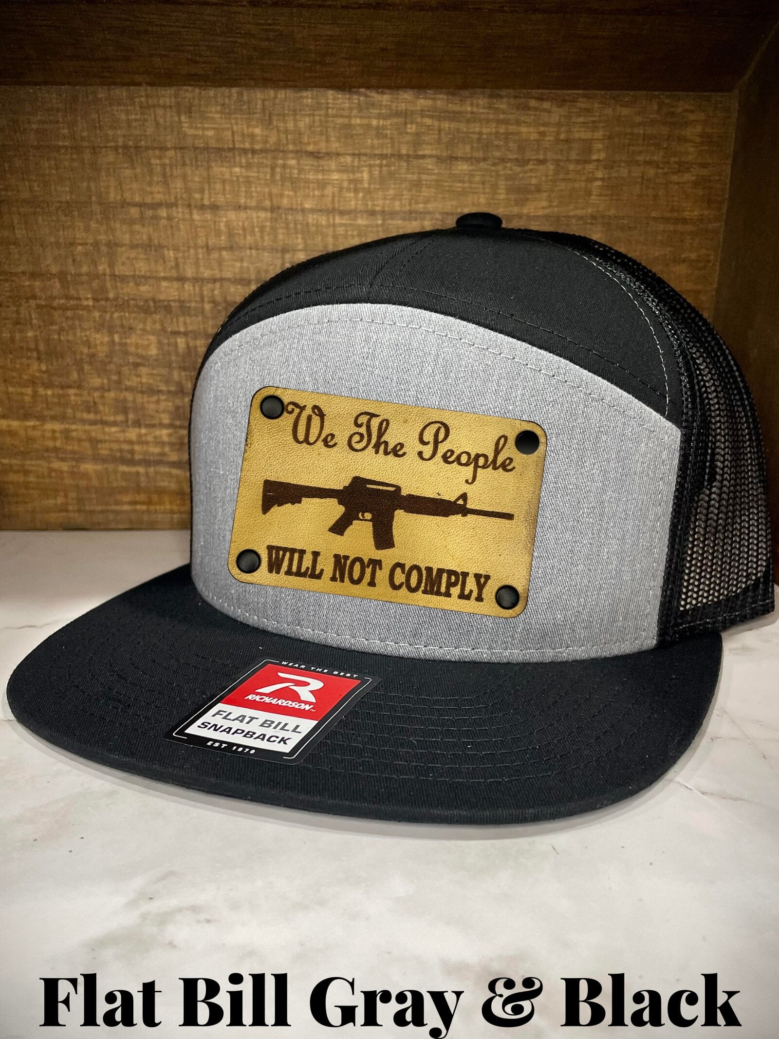 Richardson 112 Trucker Hat We The People Will Not Comply