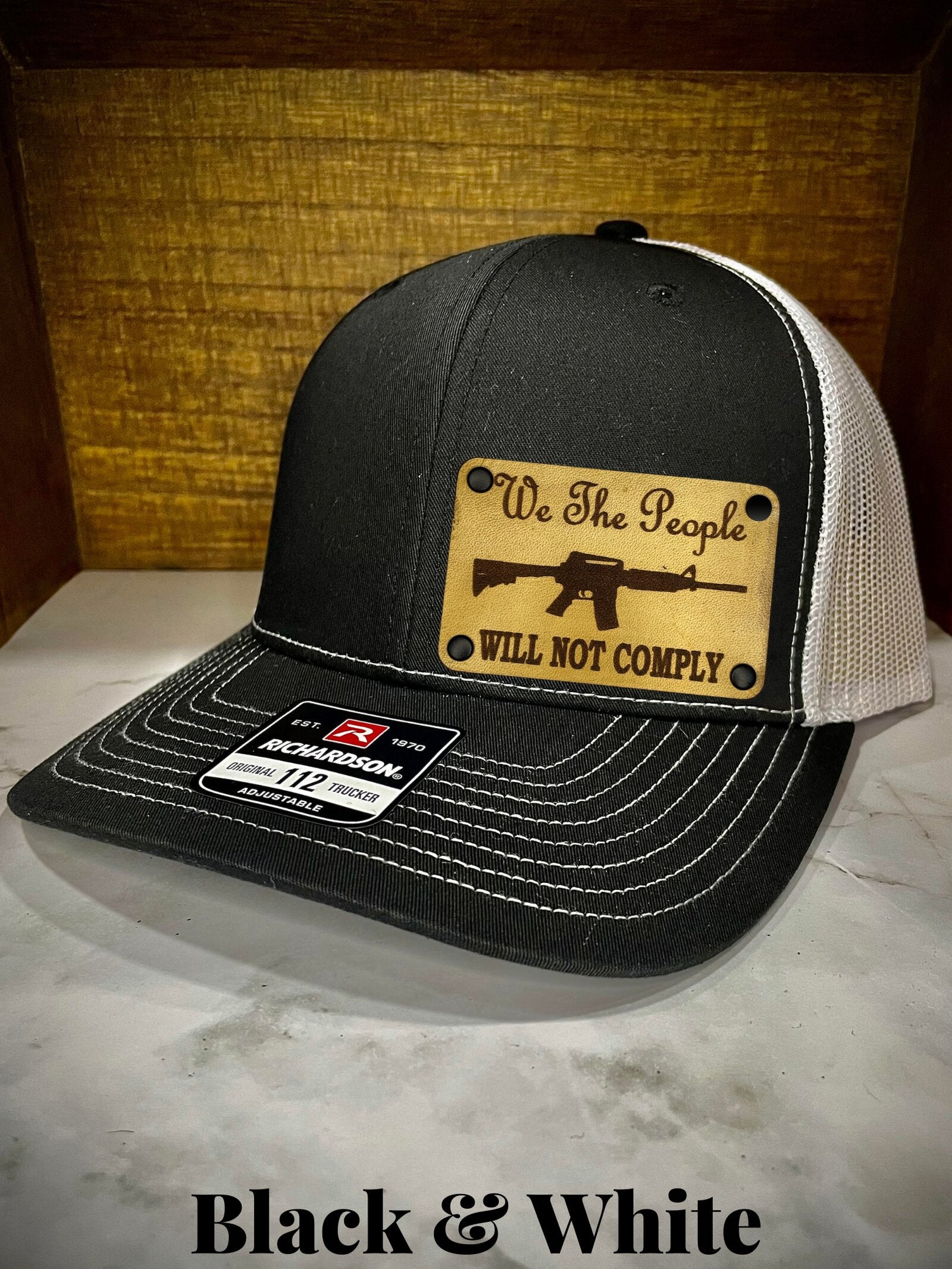 Richardson 112 Trucker Hat We The People Will Not Comply