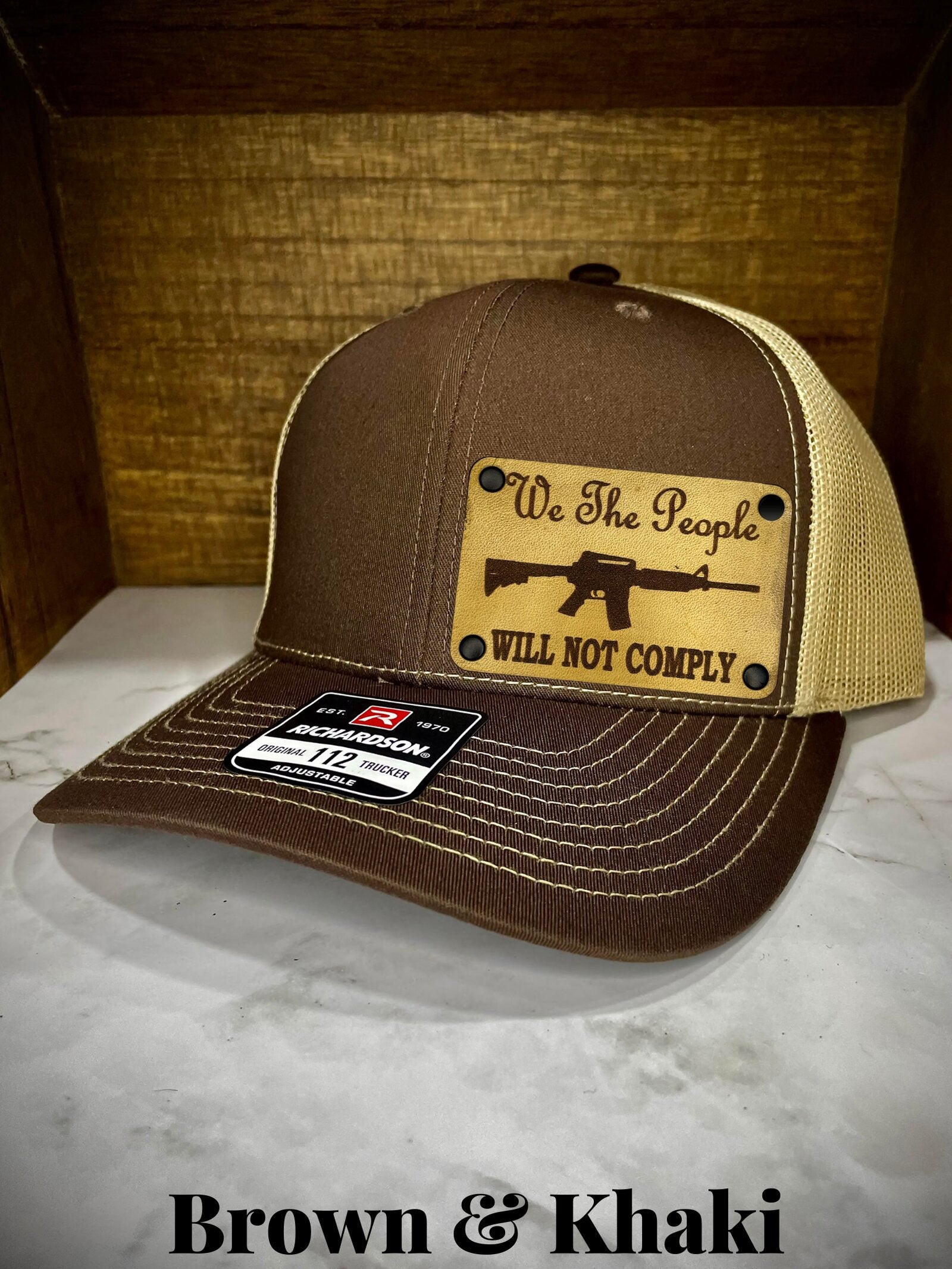 Richardson 112 Trucker Hat We The People Will Not Comply