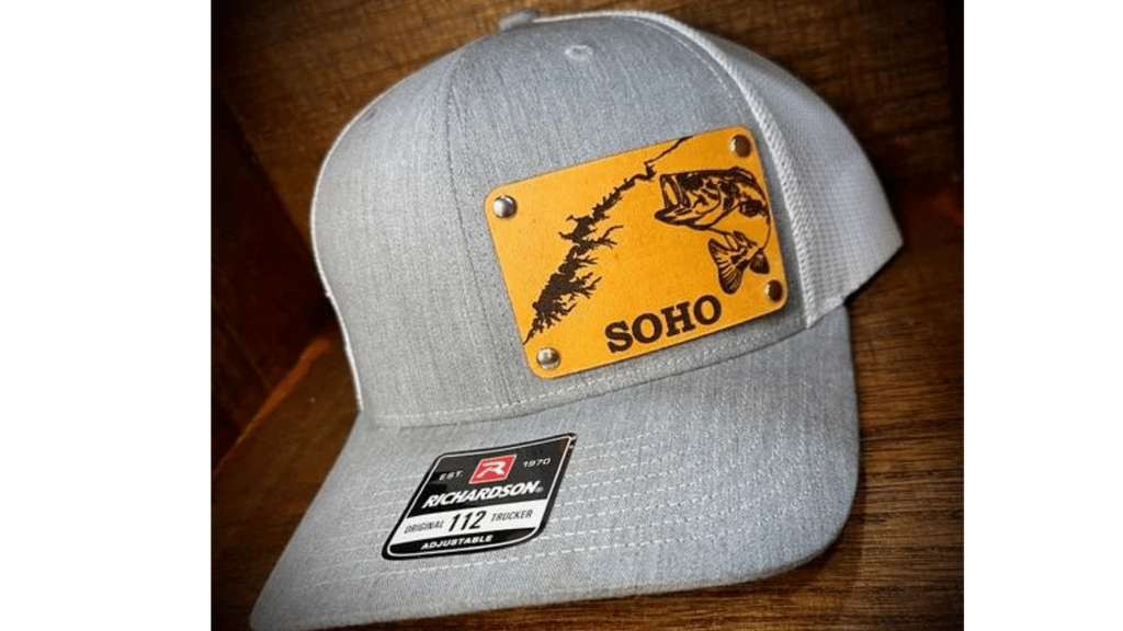 South Holston Lake bass patch hat
