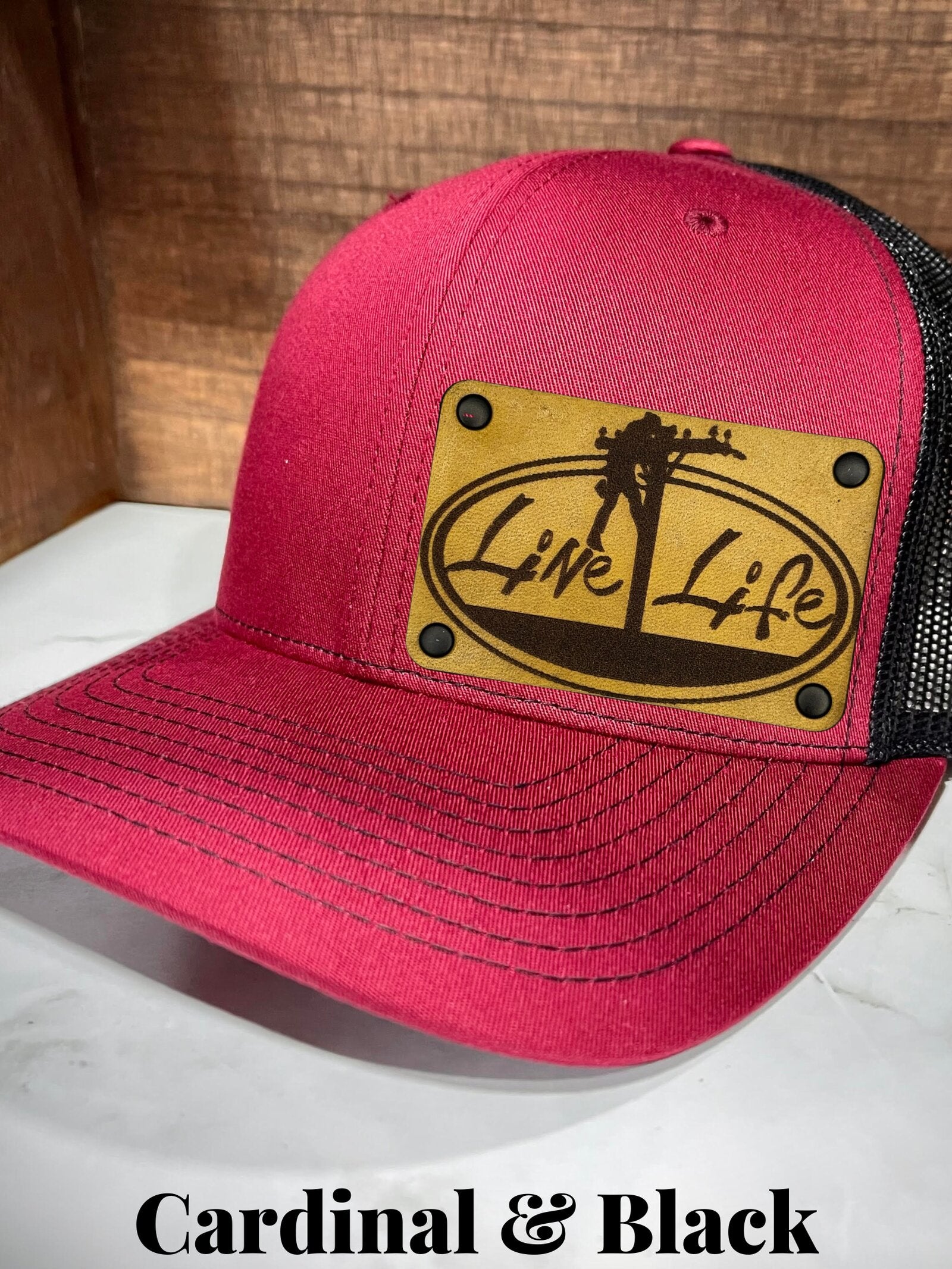 Richardson 211 line life power lineman Trucker hat