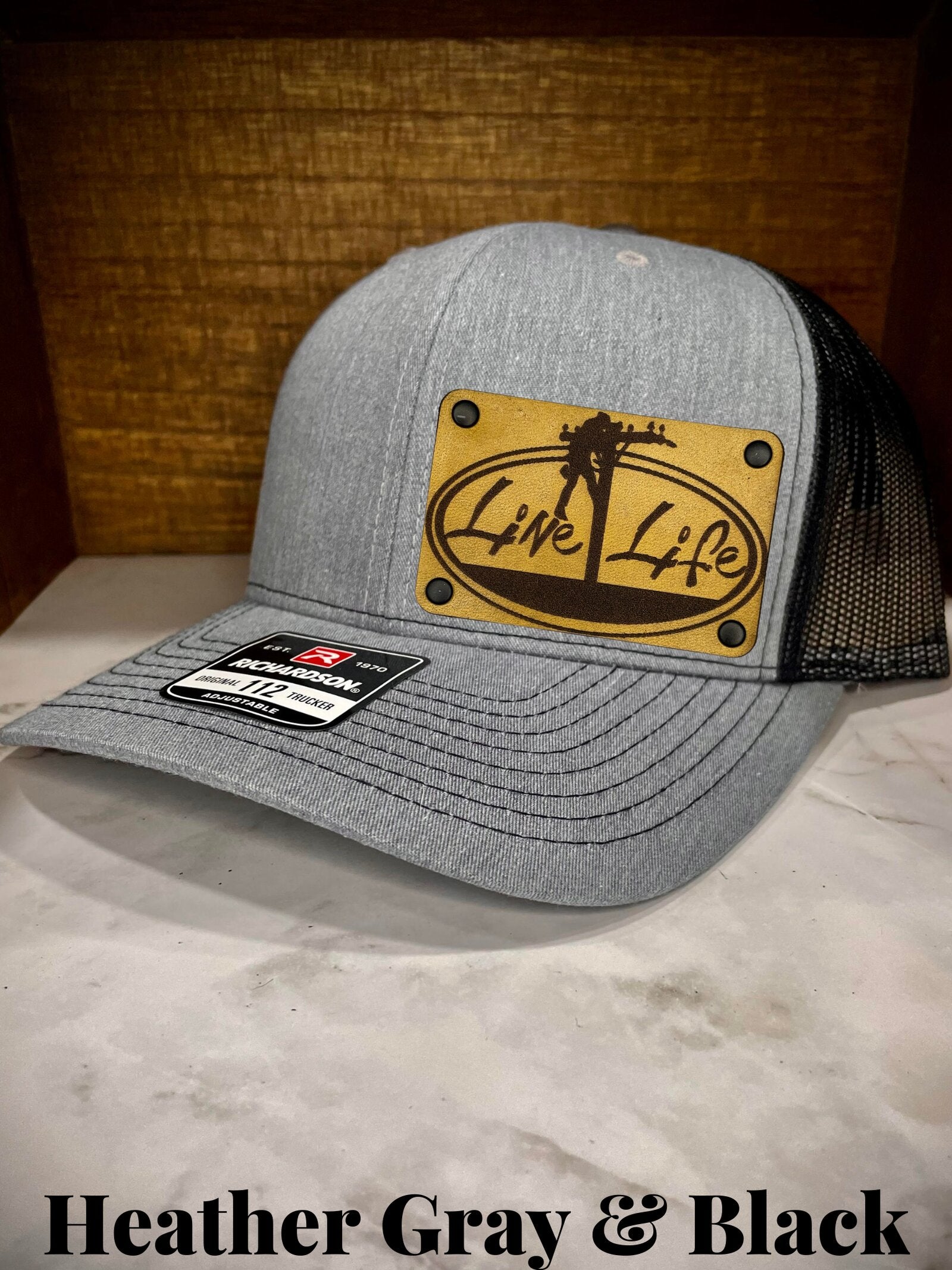 Richardson 211 line life power lineman Trucker hat