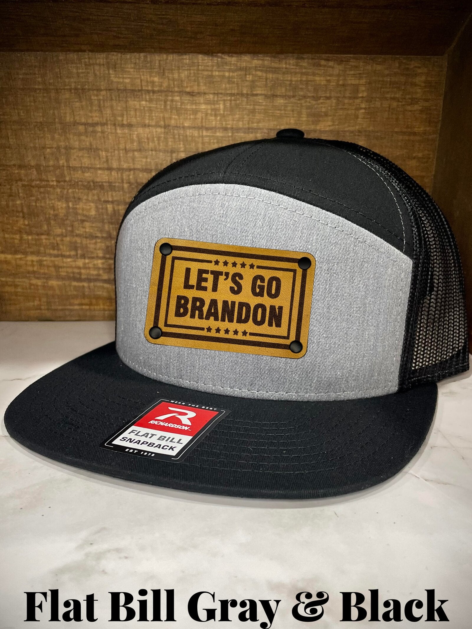 Richardson 112 let's go Brandon funny Trucker hat
