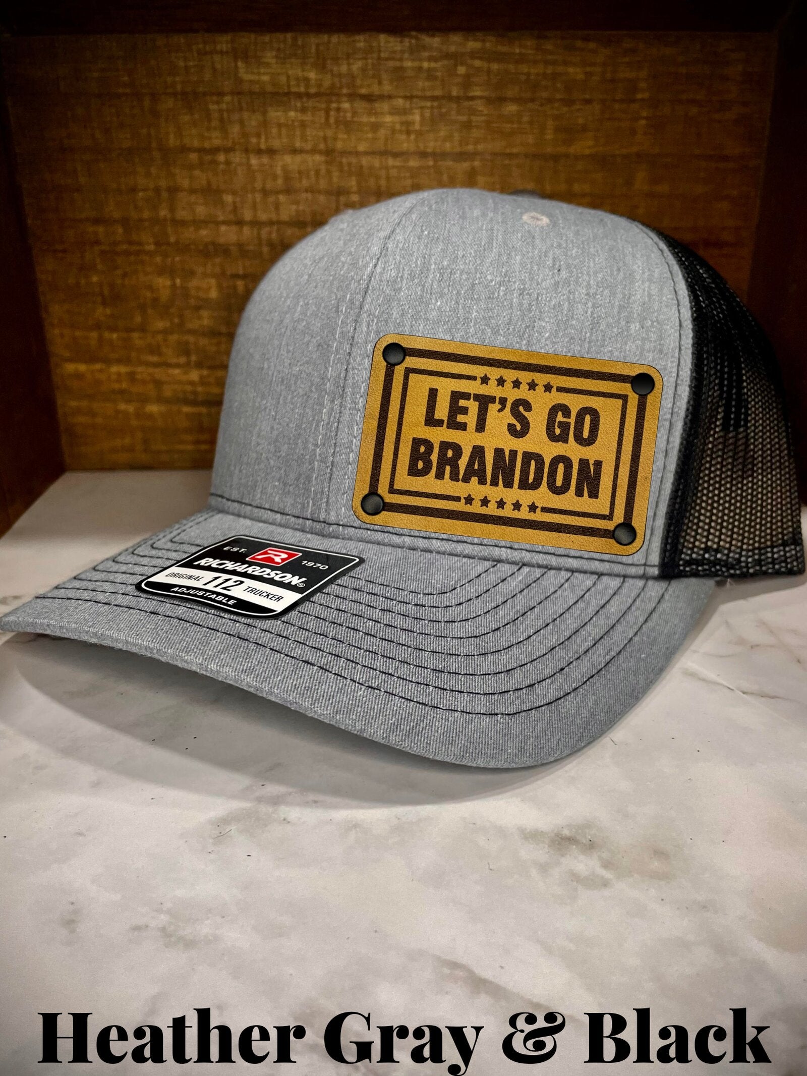 Richardson 112 let's go Brandon funny Trucker hat