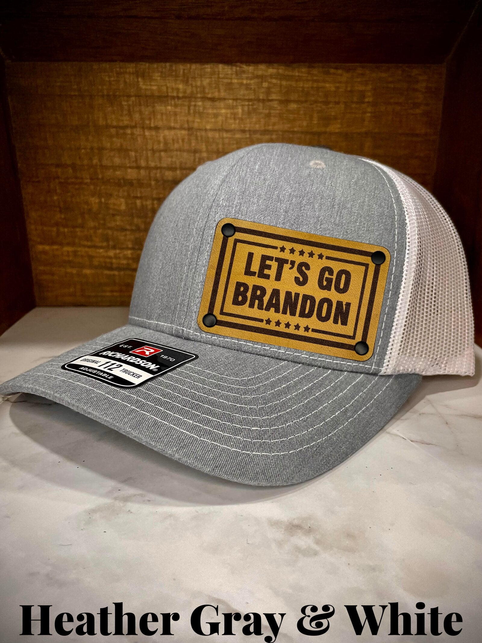 Richardson 112 let's go Brandon funny Trucker hat
