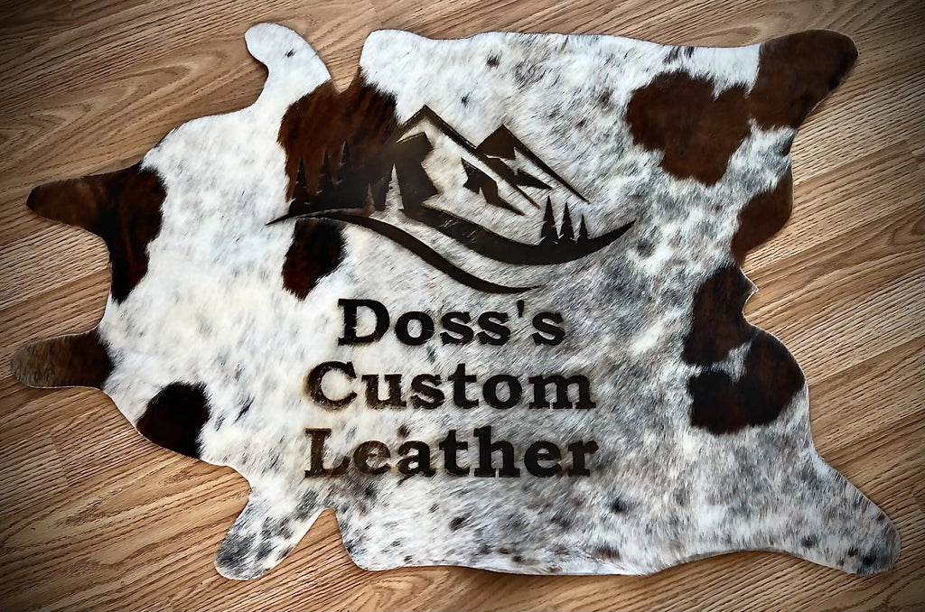Hair On Hide Custom Rug