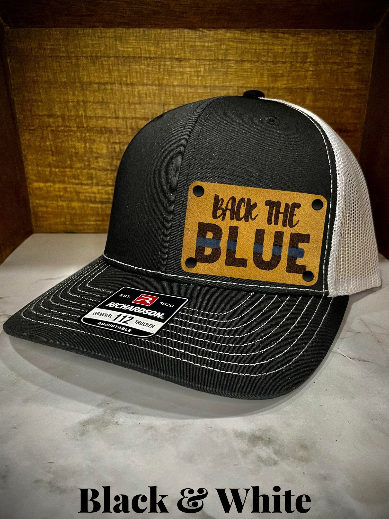 Back The Blue Richardson 112 Trucker Hat
