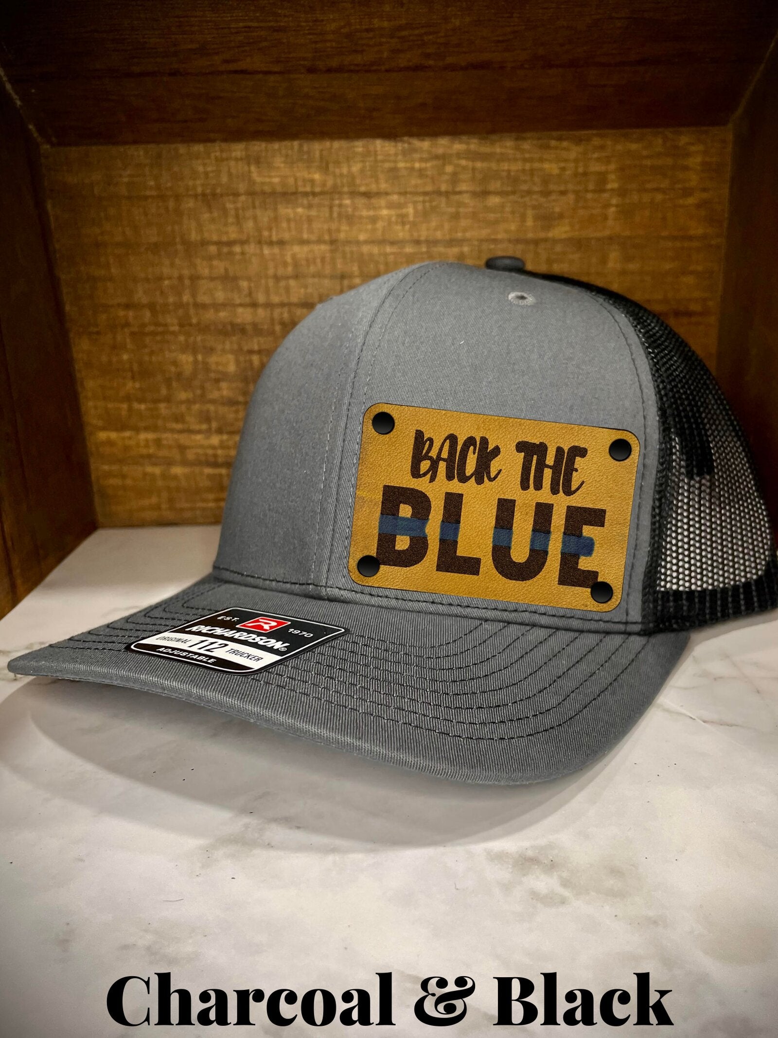 Back The Blue Richardson 112 Trucker Hat