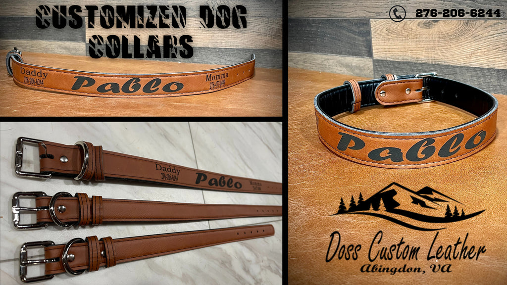 personalized dog collars