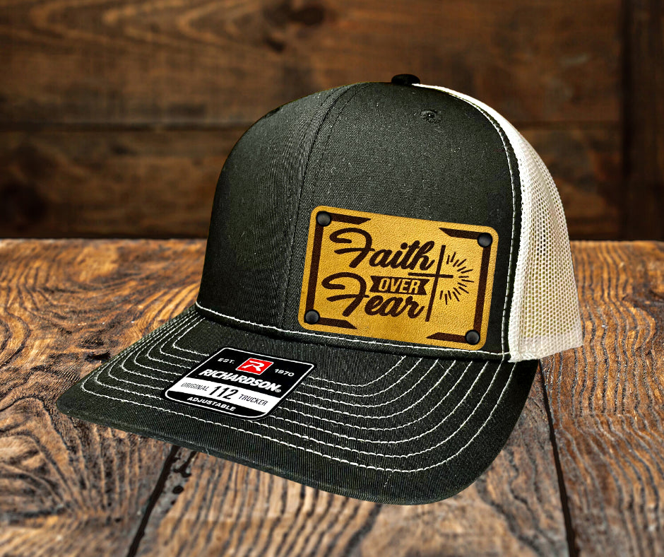 Richardson 112 Faith Over Fear Trucker Hat