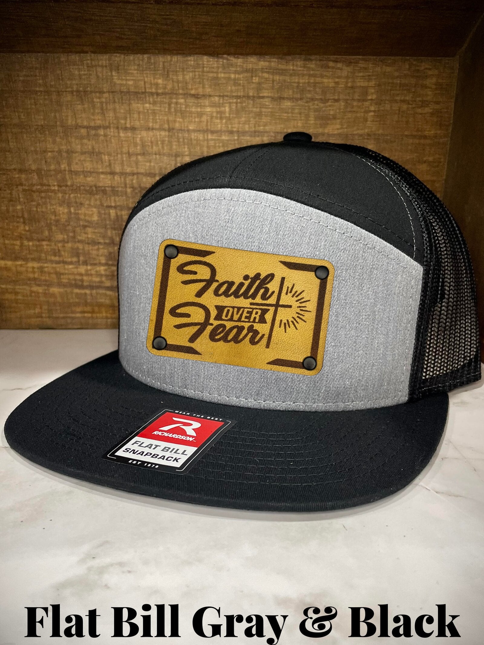 Richardson 112 Faith Over Fear Trucker Hat