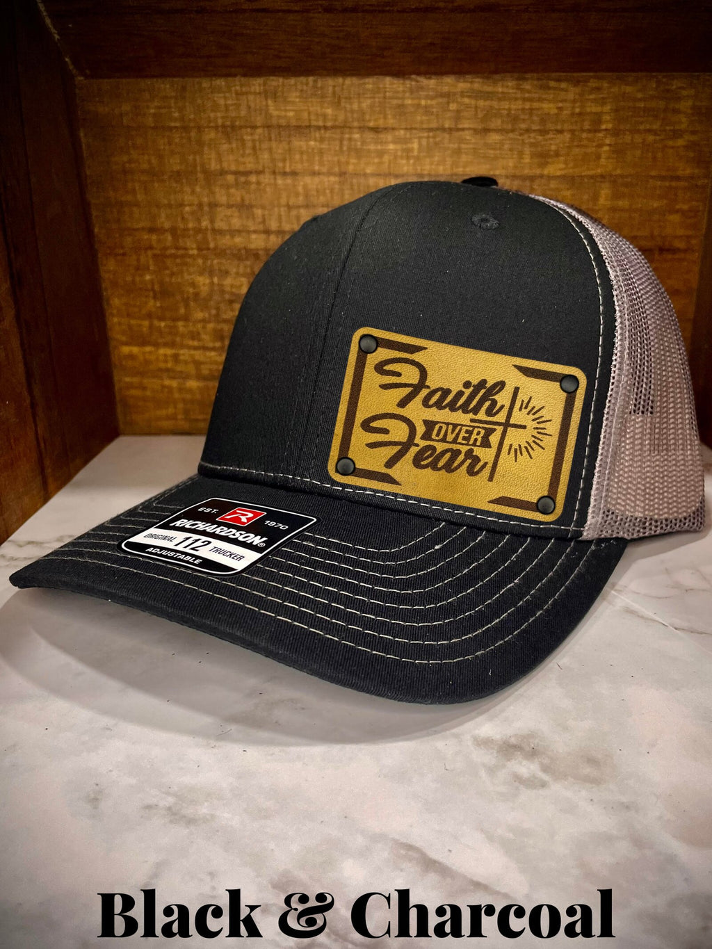 Richardson 112 Faith Over Fear Trucker Hat