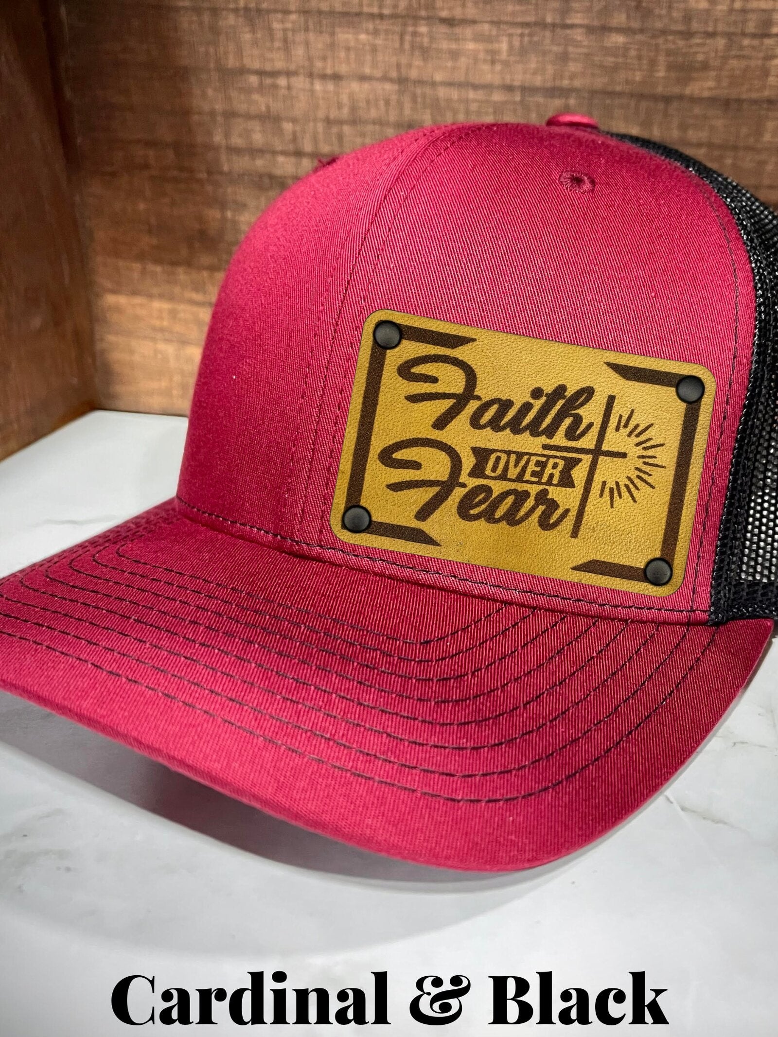 Richardson 112 Faith Over Fear Trucker Hat
