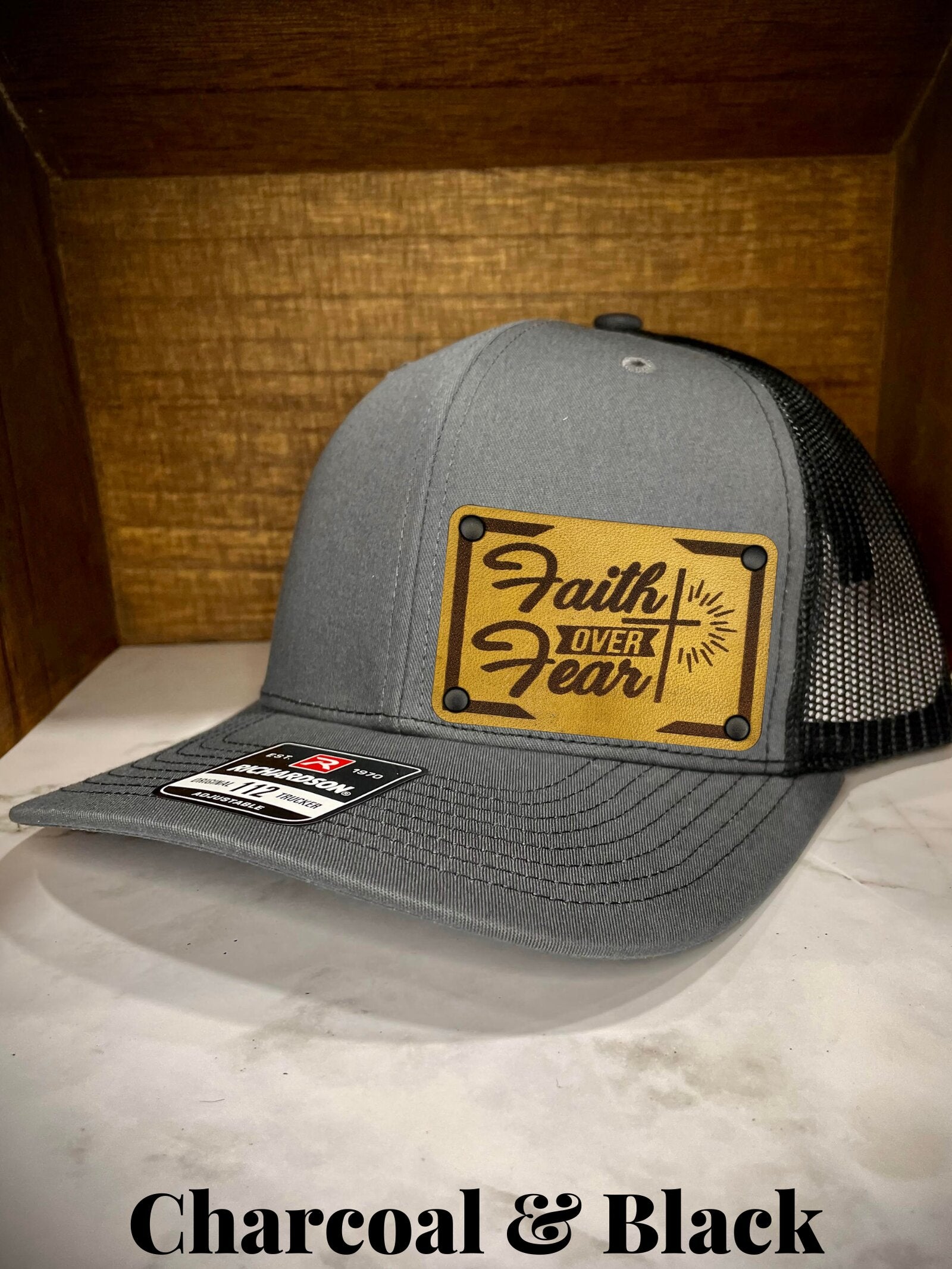 Richardson 112 Faith Over Fear Trucker Hat