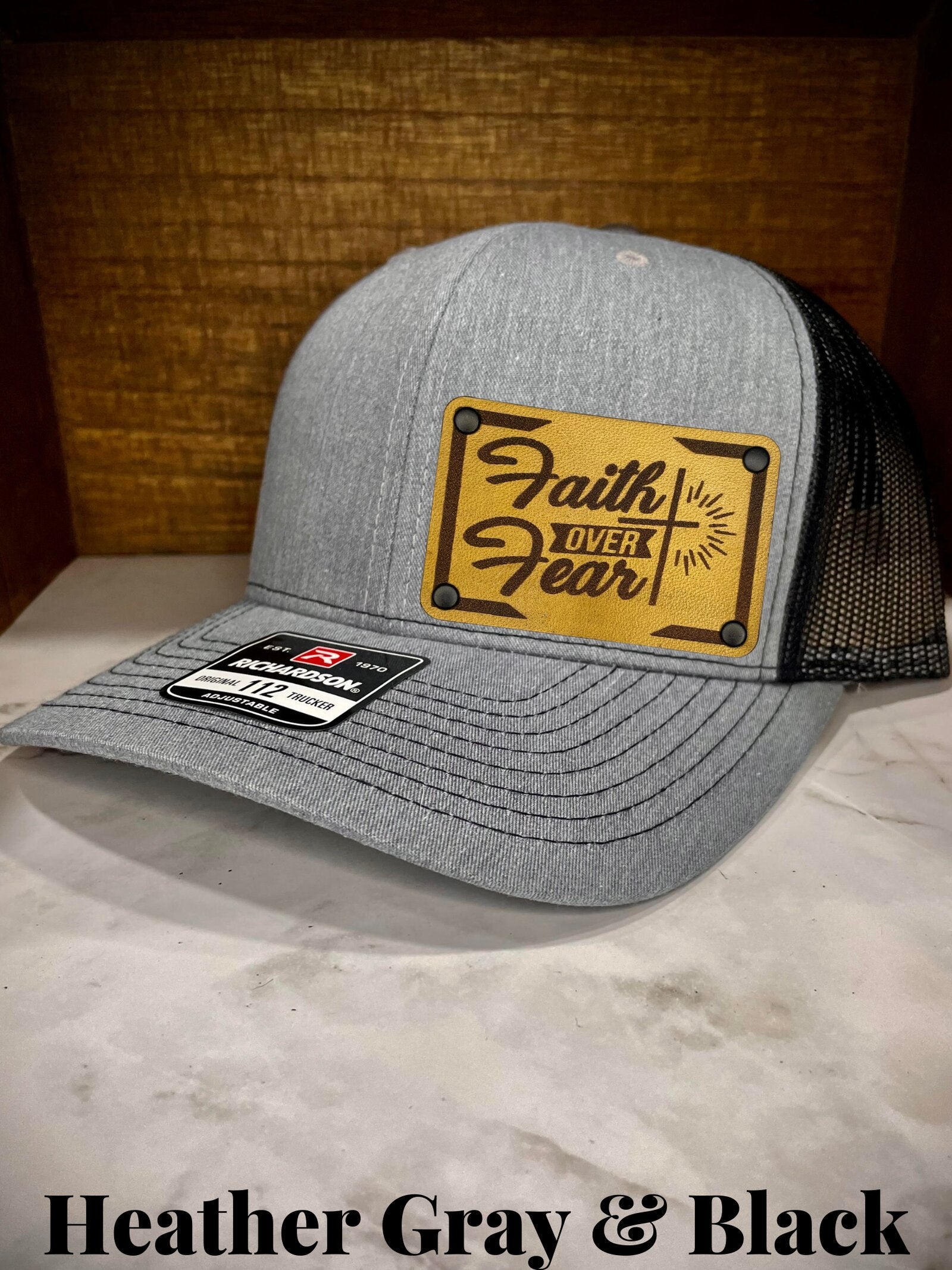 Richardson 112 Faith Over Fear Trucker Hat