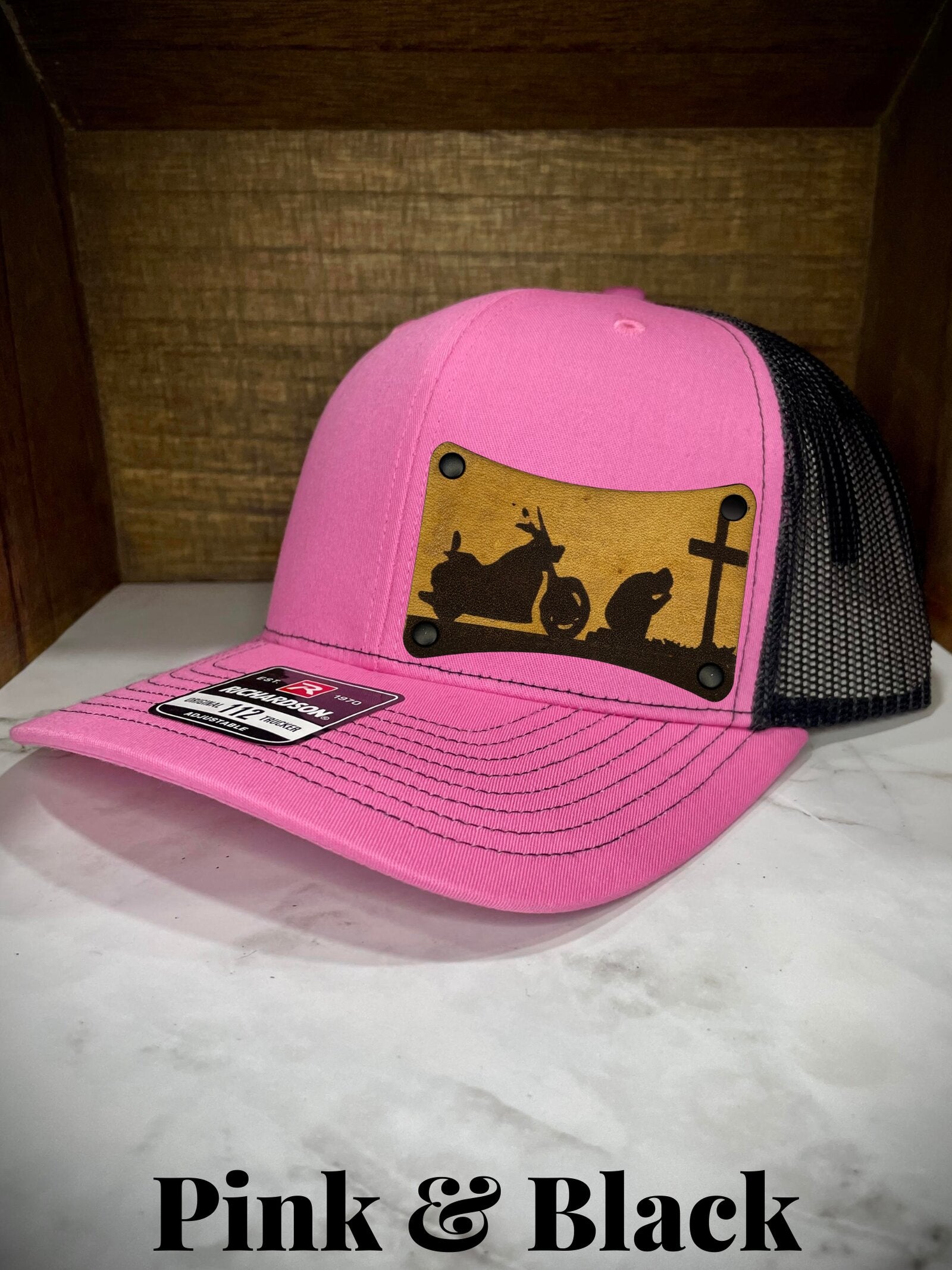 Richardson 112 Kneeling Rider Motorcycle Hat