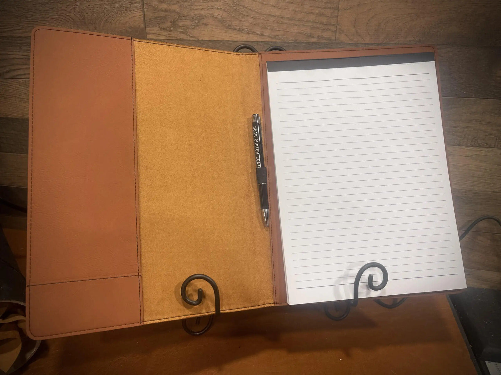 Solid Leatherette Portfolio