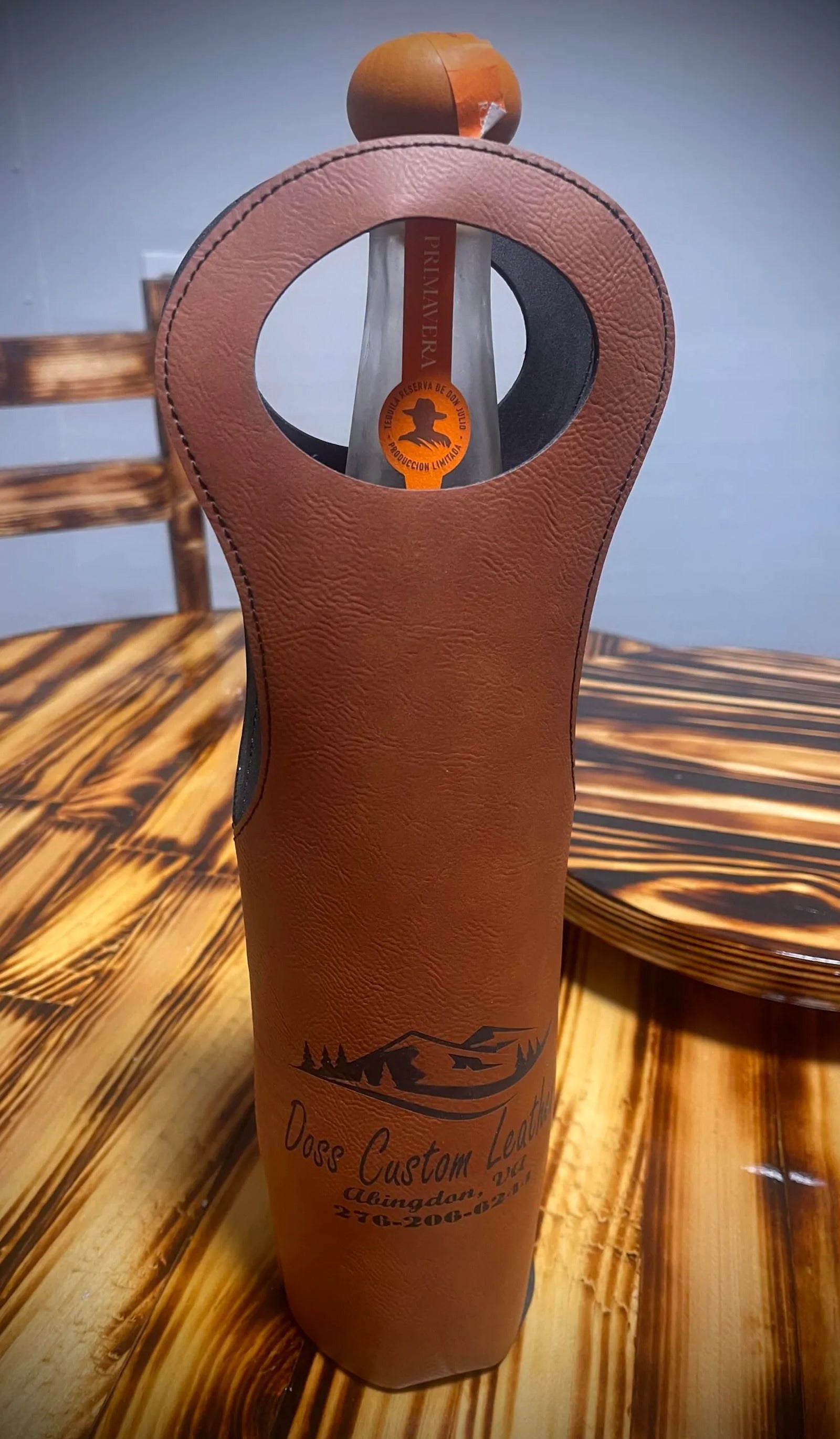 Custom Drinkware Wine Bottle Tote
