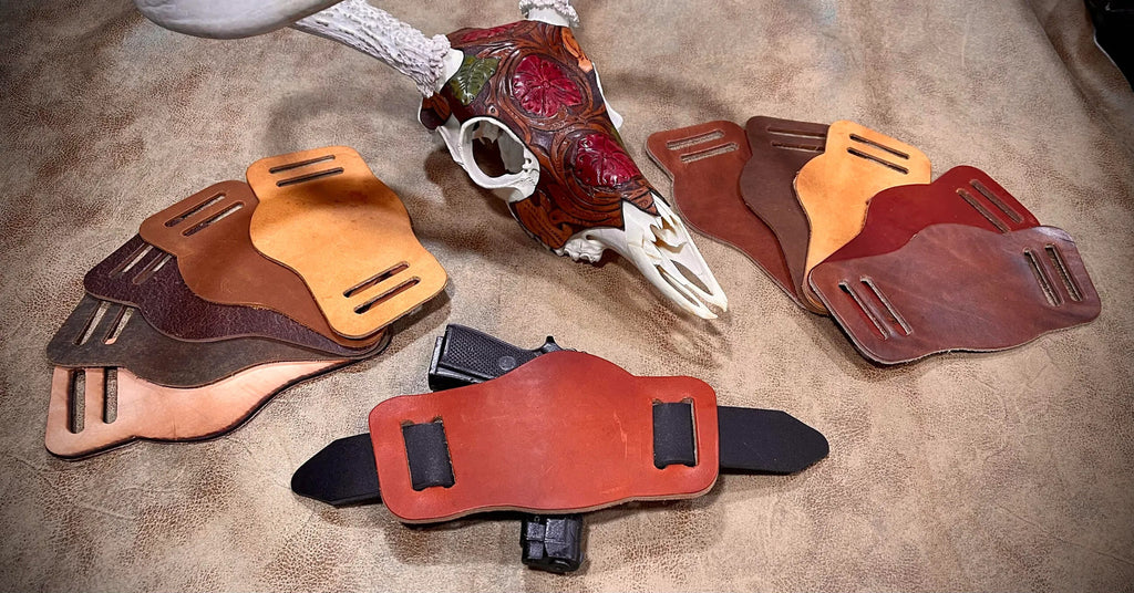 leather gun holster gift for outdoorsman