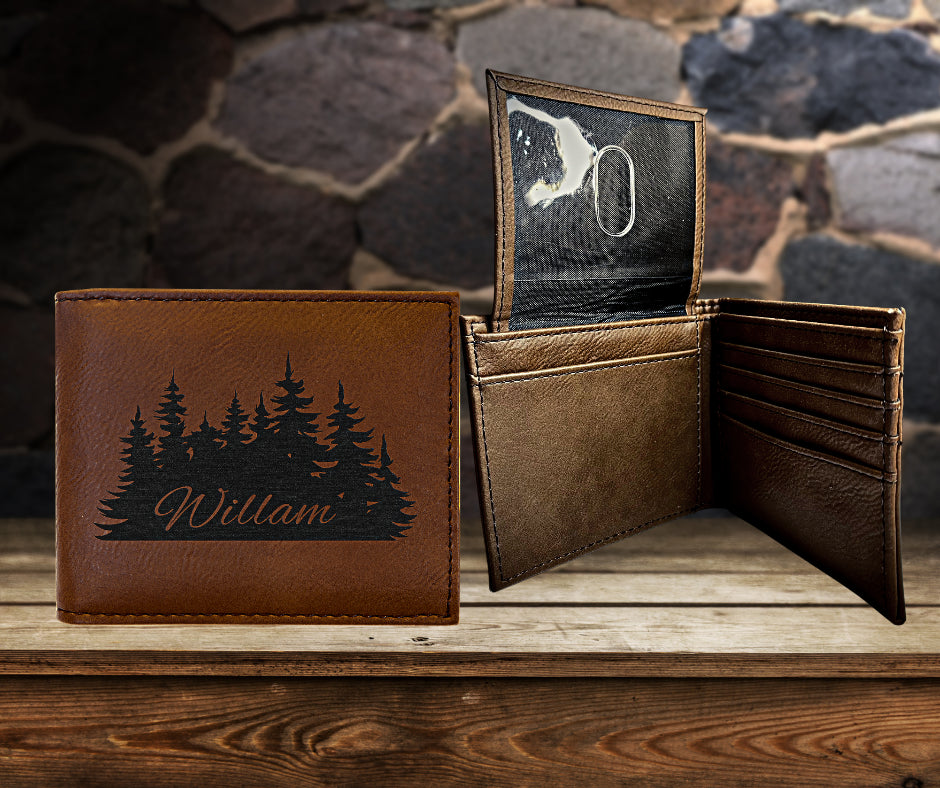 personalized men's wallet