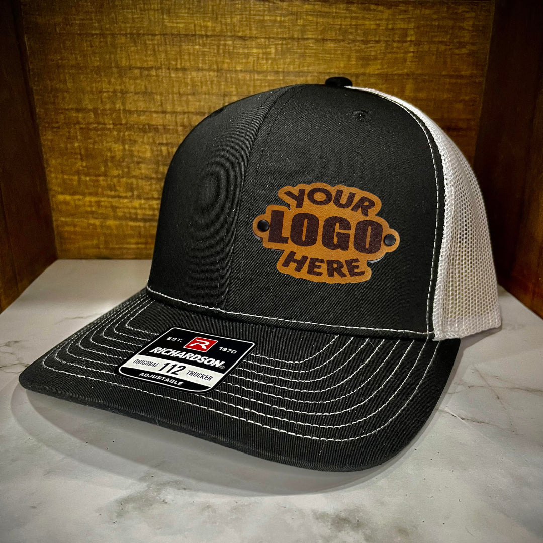 Black and White Richardson 112 Hat