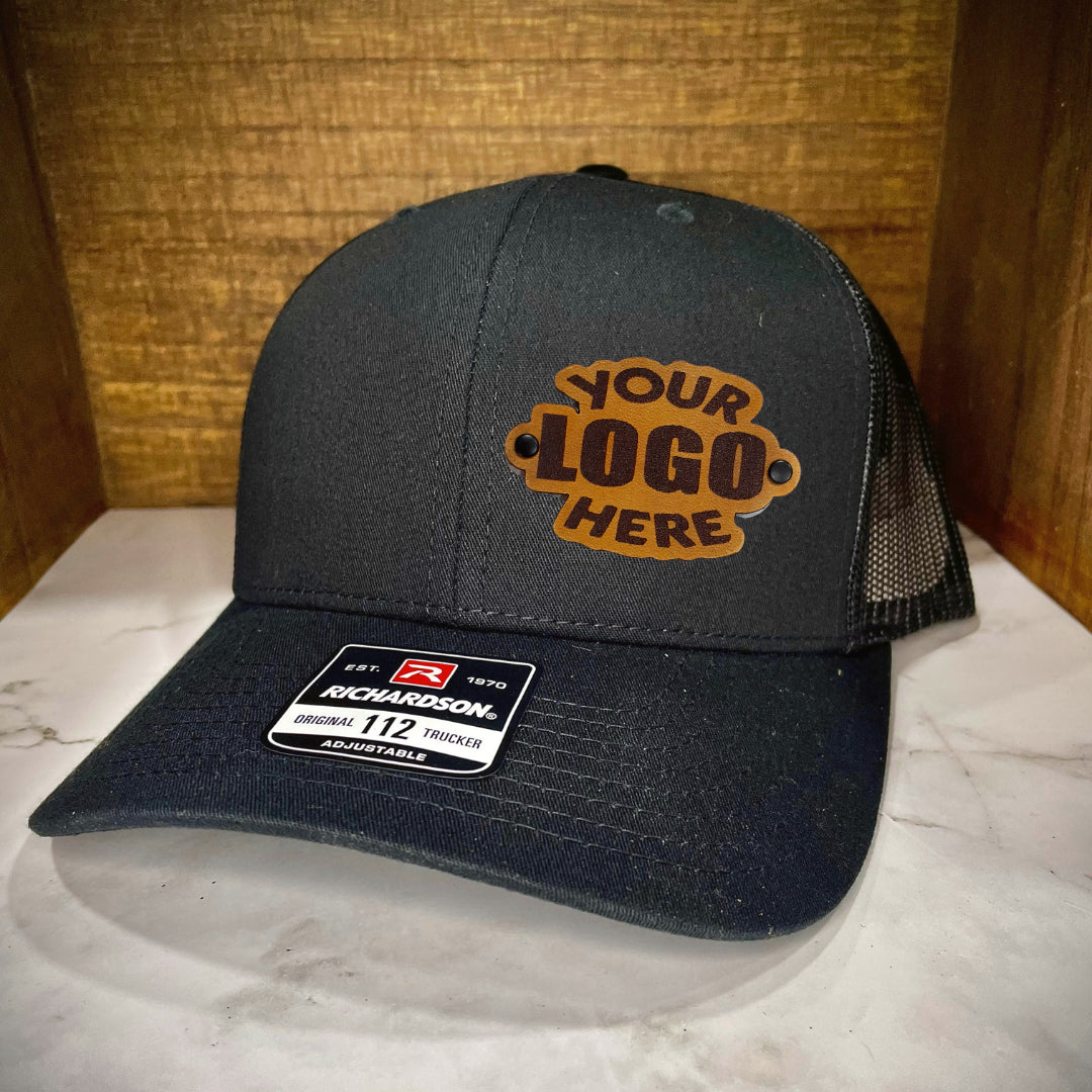 Black on Black Custom Richardson 112 Hat