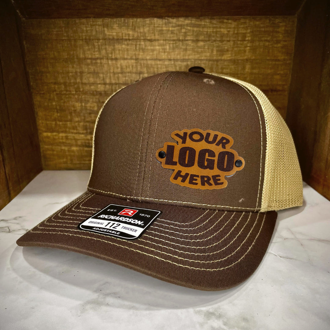 Brown and Khaki Custom Richardson Hat