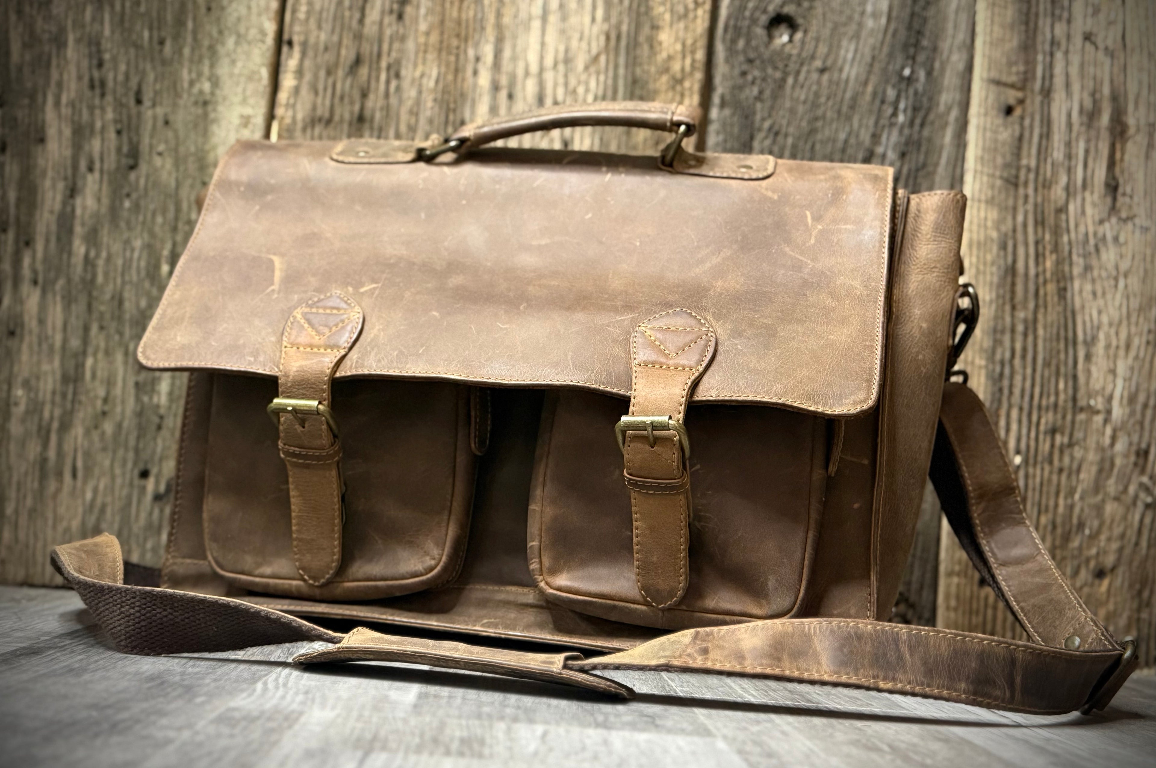 Genuine Leather Briefcase