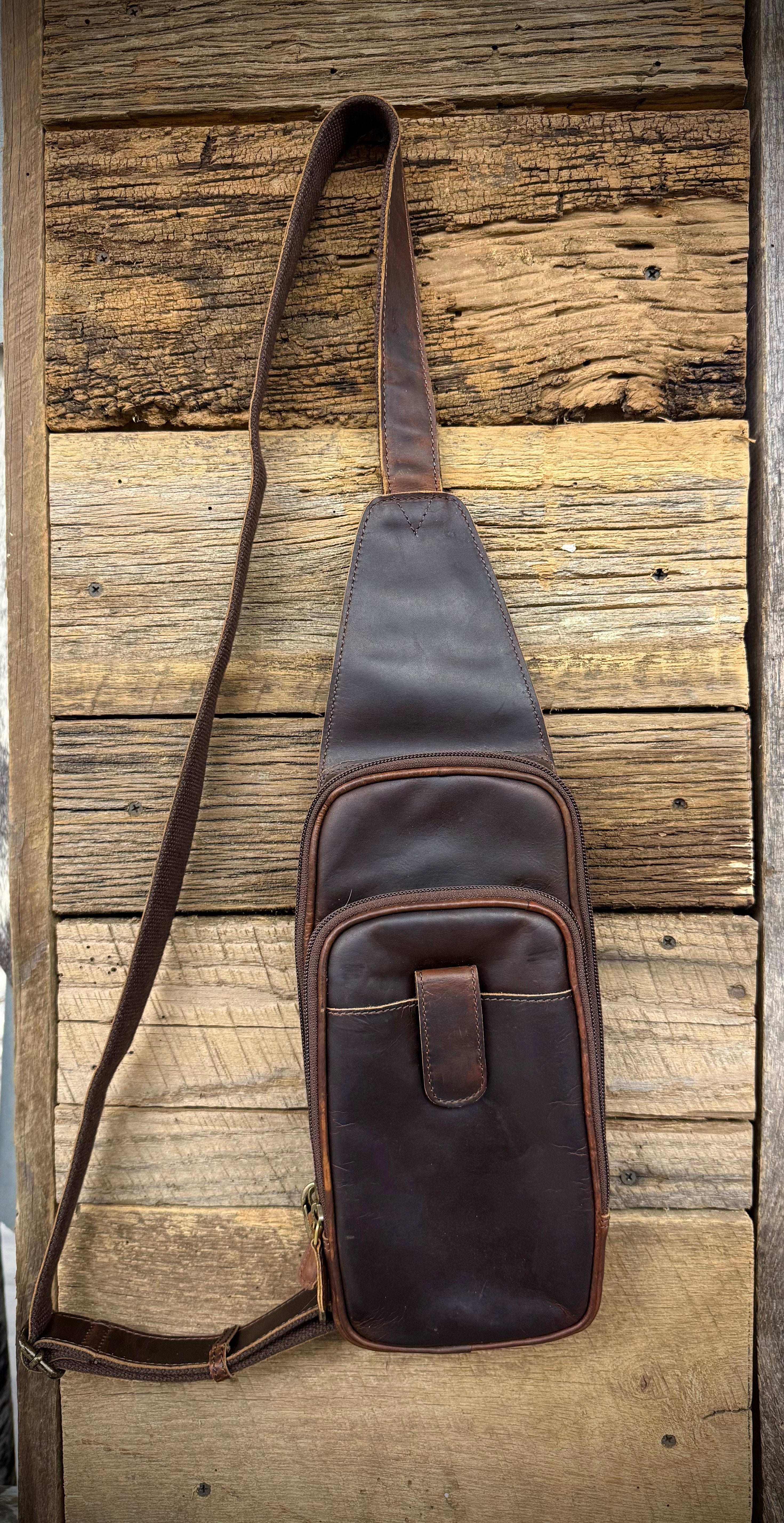 Oil Tan Cross Body