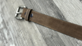 Rustic Brown Leather Belt
