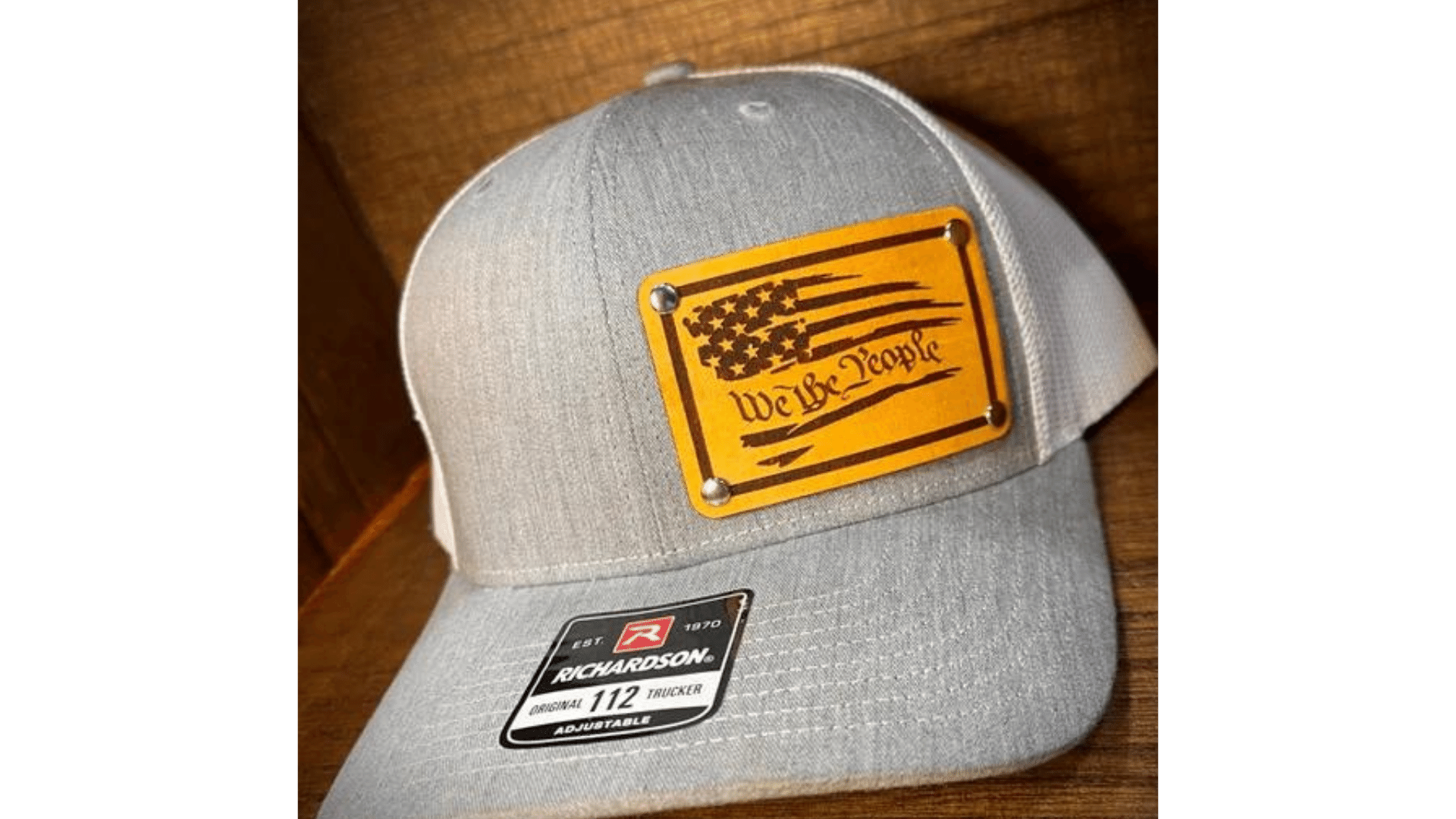 Richardson 112 Patriotic Hat | Leather Patch Hats